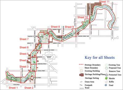 Location and key map