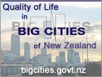 Quality of Life in Big Cities of New Zealand