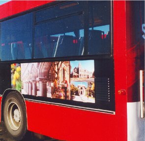 Christchurchs Big Red buses are now sporting designs to promote the City Centre