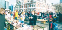 last years Kids market in Cathedral Square