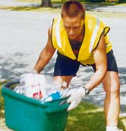 Questions and answers about kerbside recycling.