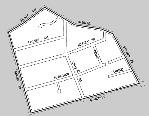 Plynlimon Residents Group area map