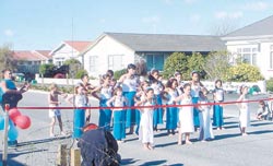 Wharenui Schools Kapa Haka Group performing