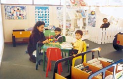 Children at play in the Sir John McKenzie Memorial Childrens Library