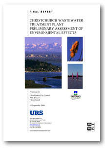 Christchurch Wastewater Treatment Plant Preliminary Assessment of Environmental Effects