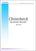 Statistics New Zealand's Quarterly Review for Christchurch City
