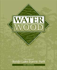 The cover of Ian Surgenor’s book on Bottle Lake Forest Park. 