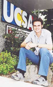 George Seaton, Students Association development officer 