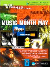 NZ Music Month at City Libraries