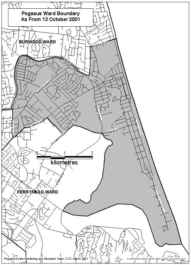 Pegasus Ward Map